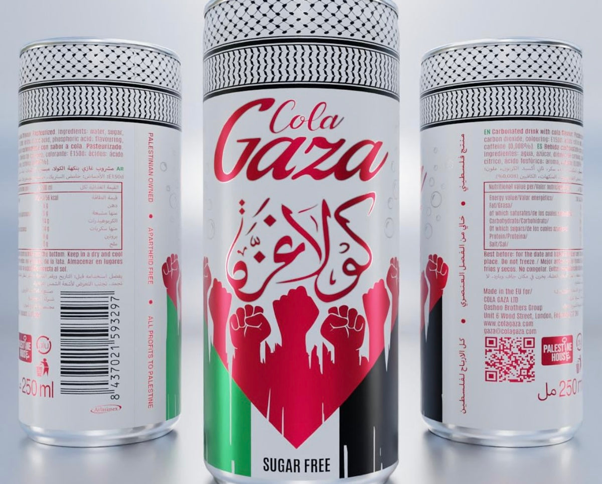 Gaza cola sans sucre 25cl