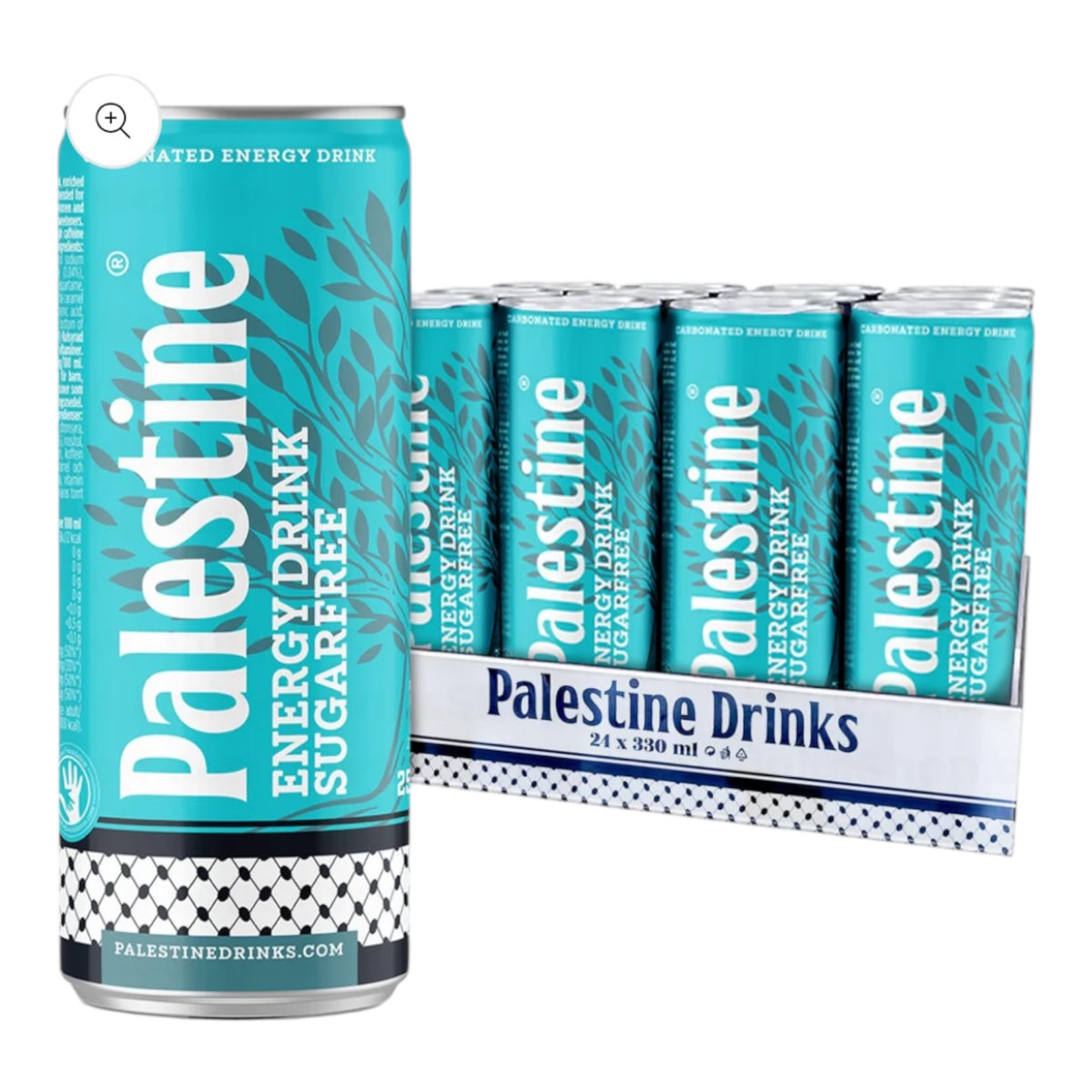 Palestine énergisant sans sucre 25cl